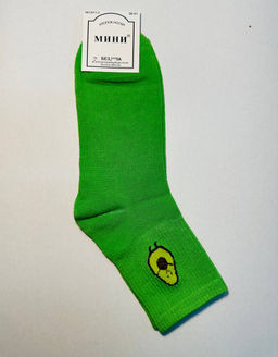 BK266 Носки, 1 пара ЗЕЛЕНЫЙ