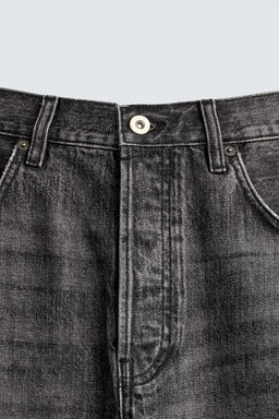 BERMUDA DENIM BAGGY FIT / Carb?n - Zara фото 9