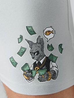 Цена за 2 штуки! Трусы боксеры мужские с рисунком - Mark formelle фото 6