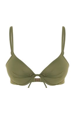 TRENDYOLMILLA K?rm?z? Balkonet Push Up Bikini Ustu TBESS20BU0237 фото 17