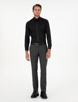 Antrasit Slim Fit Kuma_ Pantolon