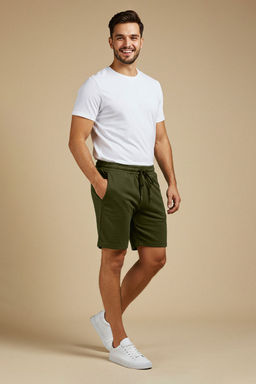 Haki Regular/Normal Kesim Basic Sort&Bermuda TMNSS20SR0068