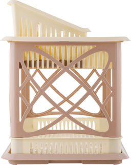 Сушилка для посуды 2-х яр "Лилия","BONO" ,"Sugar&Spice"с сушил д/ст/пр.и поддон арт.SE/GP/Р1558