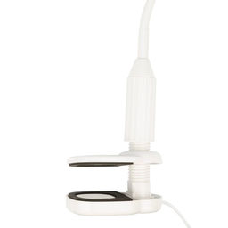 TLD-572 White/LED/500Lm/4500K/Dimmer Светильник настольный светодиодный на струбцине, 7W. Сенсорный выключатель. Диммер. Белый. ТМ Uniel