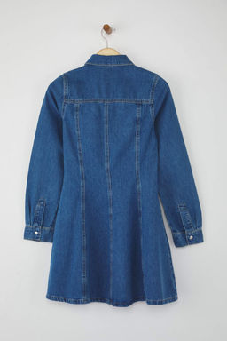 Mavi Mini Denim Gomlek Elbise TWOAW26EL00034