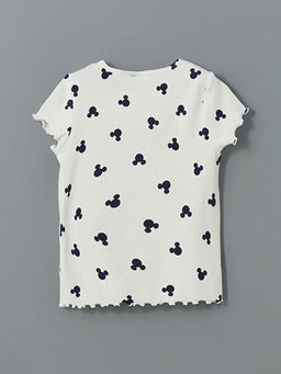 Minnie Mouse Bask?l? K?z ?ocuk Ti??rt