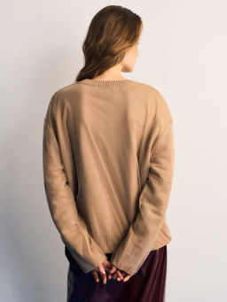 Двухслойный джемпер с хлопком в составе / Zarina фото 7