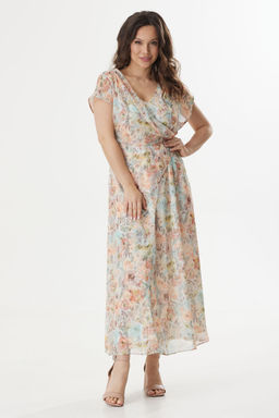 Платье Magia mody 2430 цветы акварель