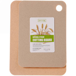Цена за 2 шт. Доска разделочная "NATURA" в наборе 2шт (27*36см, 23*32см)