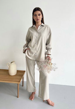 Рубашка AURA 2104-170 серый  фото 5