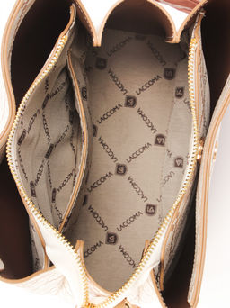 LACCOMA сумка АС167-Россия-кремовый эко кожа