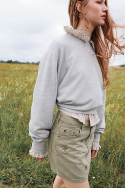 Minifalda en denim - H&m фото 4