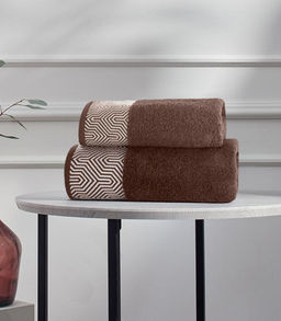 Полотенце Калипсо 50х90 см Коричневый - Ecotex фото 6