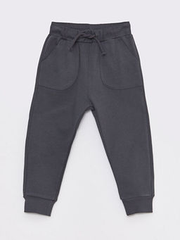 Bisiklet Yaka Uzun Kollu Chipn Dale Bask?l? Erkek Bebek Sweatshirt ve Pantolon 2li Tak?m - Waikiki фото 3