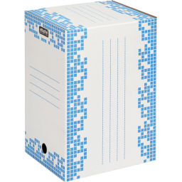 Короб архивный Attache Selection 200 мм Т24 синий выруб.замок