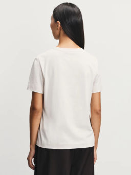 Футболка из хлопка с принтом / Zarina  фото 5