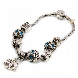 Браслет Пандора Голубым фианит символ карьерного роста и налаживания отношений