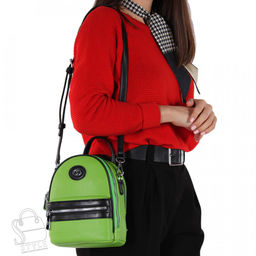Рюкзак женский 69140 green Velina Fabbiano-Safenta/30 в Новосибирске