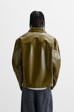 VINYL FINISH JACKET - Zara фото 3
