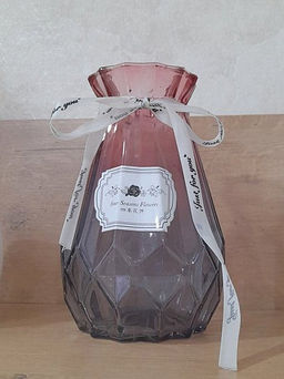 Ваза Ст 18см Презент градиент микс Y4-3820 I.K (361707) /DANIKS/  фото 6