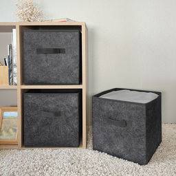 Короба стеллажные, без крышки, 28*28*28 см, набор 3 шт. Valiant  фото 33