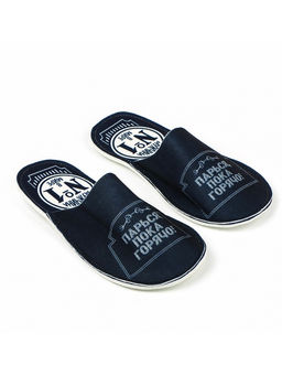 Набор для бани с принтом Крутой мужик, 4 предмета: шапка, рукавица, тапочки, коврик, войлок, тёмный, Банная забава