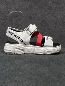 08-PED97-1 WHITE Босоножки (текстиль, стелька натуральная кожа)