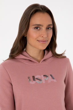 Kad_n G_l Kurusu Kap__onlu Basic Sweatshirt - U.s. polo assn фото 2