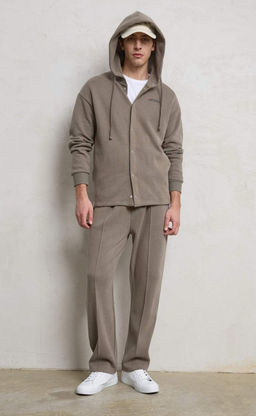 Брюки спорт P411-0808 beige - Primm фото 3