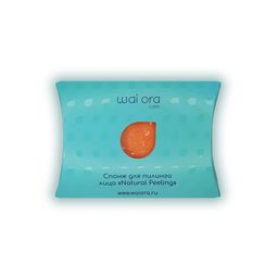 Спонж для пилинга лица Natural Peeling (Персиковый) - Wai ora фото 8