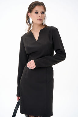 Платье Аврил (черный) - Эльза фото 2