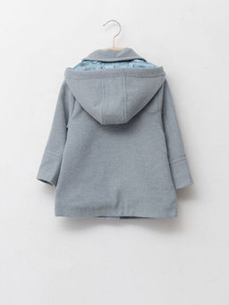 K?z Bebek Kap??onlu Fermuarl? Kal?n Kaban - Waikiki фото 3