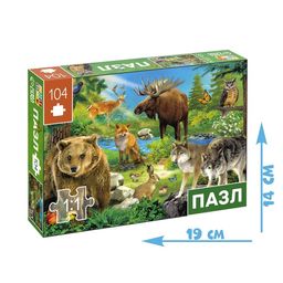 Пазл Лесные герои, 104 элемента - Puzzle time фото 4