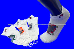 Цена за 10 пар. MORRAH носки женские укороченные хлопок + капрон арт. 22-204