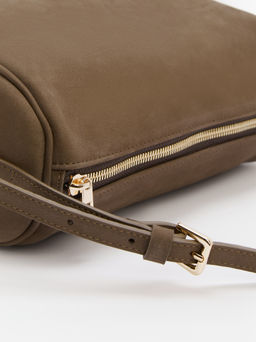 Женская сумка с ручкой MAISON DAVID MARY Артикул 4489083, серовато-коричневый  фото 2