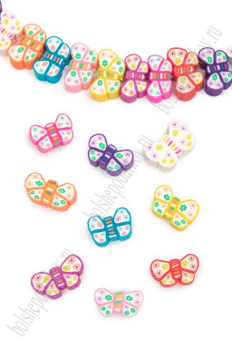 Бусины "Бабочки" 12 мм (100 шт) SF-7285