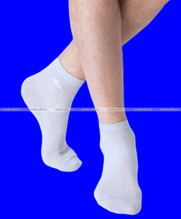 Цена за 5 пар. 5 ПАР - ЮстаТекс носки мужские укороченные спортивные 1с19 сетка серые