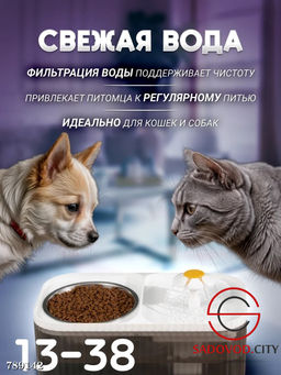 Поилка-фонтан автоматическая