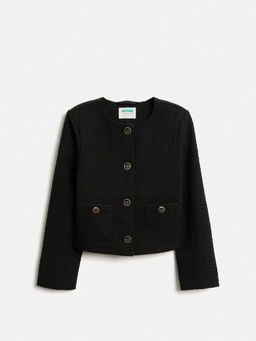 ACOOLA / Жакет детский для девочек Ivron_jk черный  фото 3