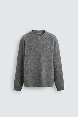 JERSEY CEPILLADO BOXY FIT / Gris oscuro - Zara фото 7