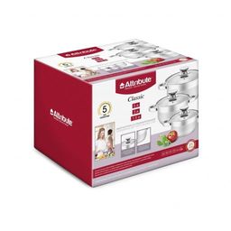 Набор кастрюль CLASSIC 3шт (1.4л+2л+3.6л)