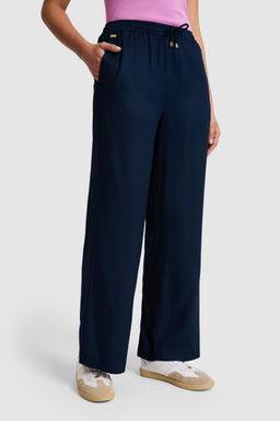 Kad_n Lacivert Kanvas Pantolon - U.s. polo assn фото 2