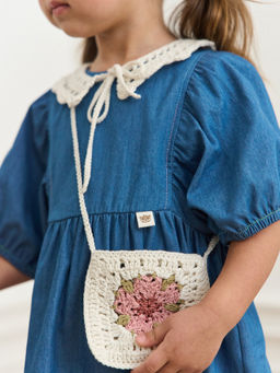 Сумка вязаная Пион 0+ - Bungly фото 3