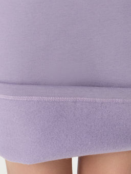 Платье для девочек фиолетовое с надписью "Marvelous"