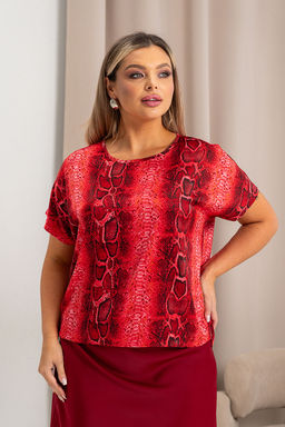 Блузка ТБ-97ш красный