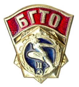 Значок Будь Готов к Труду и Обороне (БГТО)  II ступень