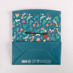 Пакет-коробка Счастья в Новом году, 23 18 11 см - Дарите счастье фото 5