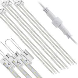 ULY-P91-20W/SPFR/K IP65 AC220V CLEAR KIT09 Светильник для растений светодиодный линейный, 1200мм. Спектр для фотосинтеза. В составе набора из 9-ти штук. TM Uniel