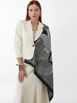 Большой, мягкий, тонкий и очень нежный платок с рисунком - Tantino фото 6