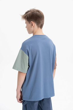 PELICAN, футболка для мальчиков, Джинс  фото 2